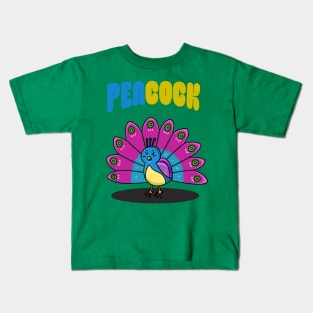 Sweet peacock Kids T-Shirt